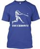 Baseball Touchdown Tee T-Shirt Made In the USA Size S To 5XL