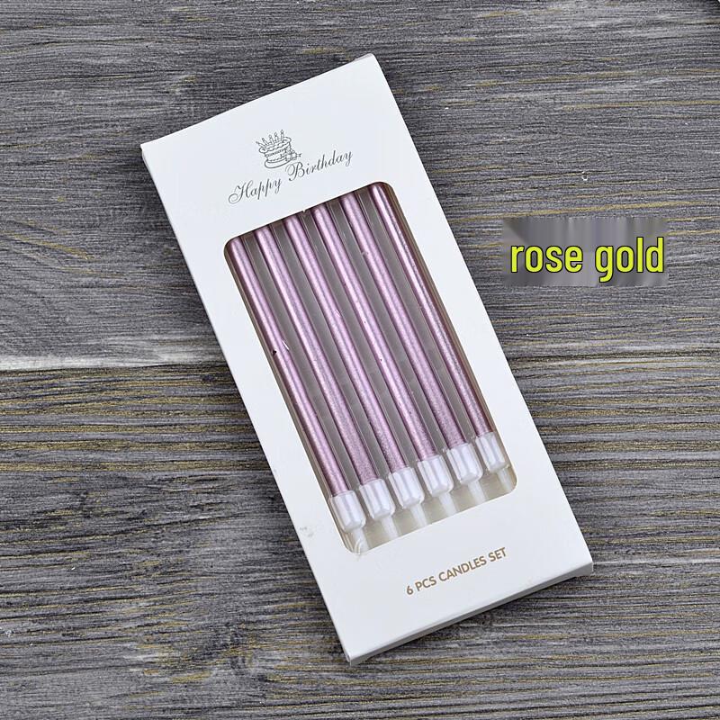 Changbaosen Birthday Cake Pencil Candles