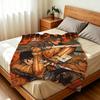 Anime D Drifters Throw Soft Warm Flannel Fleece Throw Blanket for Sofa Bed Travel Home