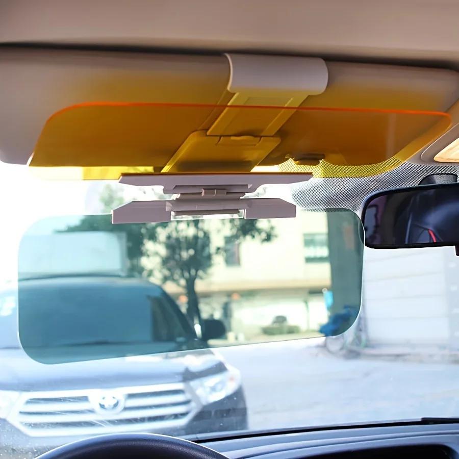 Automobilio saulės skydelio prailgintuvas Dieninis ir naktinis nuo akinimo skydelis Reguliuojamas saulės blokatorius Anti-UV HD nuo saulės akinimo akiniai automobiliui