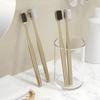 Gold Silver Dental Brushes Deep Cleaning Adult Tooth Brush Oral Care Manual Toothbrush  Adult Use