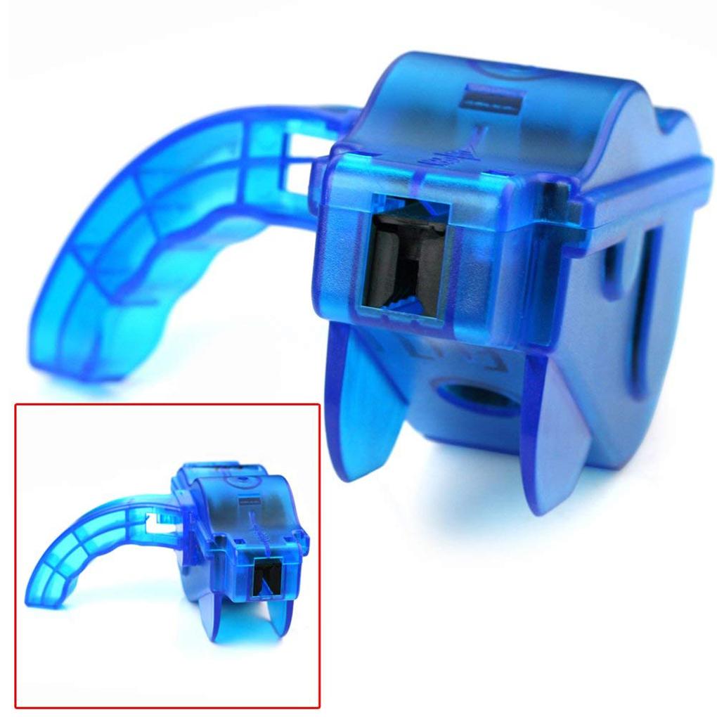 Tragbarer Kettenreiniger Fahrrad Reinigungsmaschine ABS Waschwerkzeug Mountainbike Radfahren Reinigungszubehör