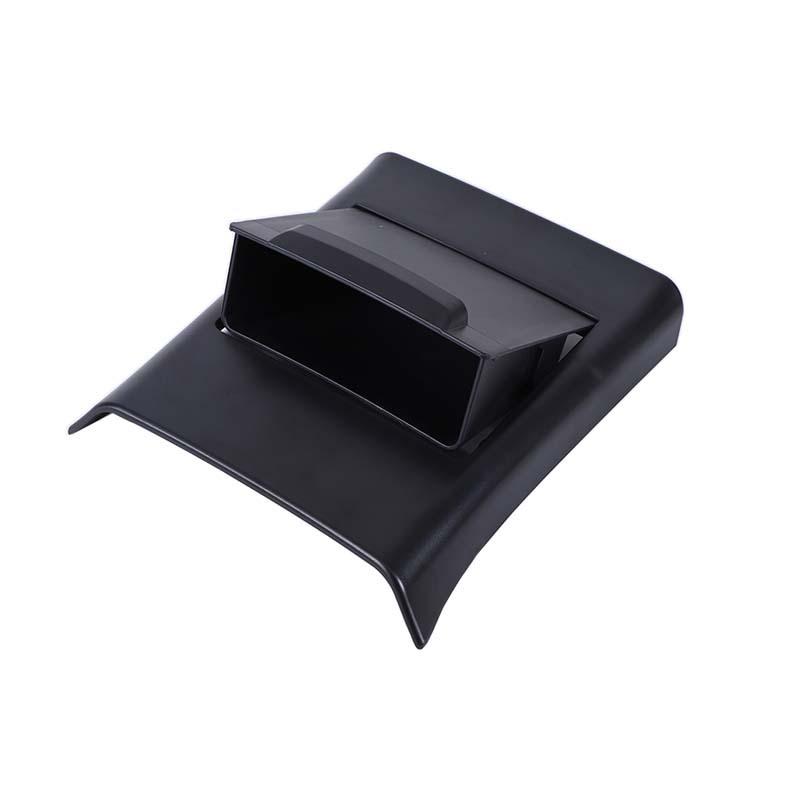 For Jaguar F-TYPE 2013-2025 ABS Black Car Armrest Box Rear Storage Box Multi functional Storage Box Car Interior Accessories