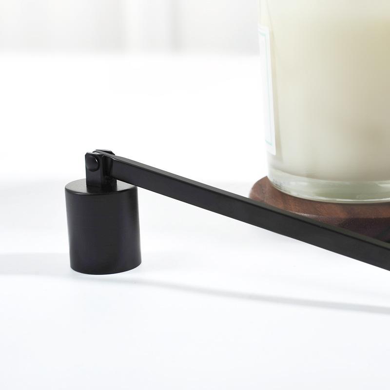 4-Color Bell-Shaped Candle Extinguisher and Wick Cover