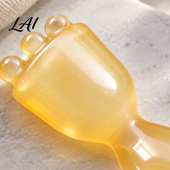 Eye Contour Massager 2Pcs Double-Ended Massage Stick Face & Sculpting Tool Facial Puffiness Relief Stick Wand for Tired Eyes Relief Reduce
