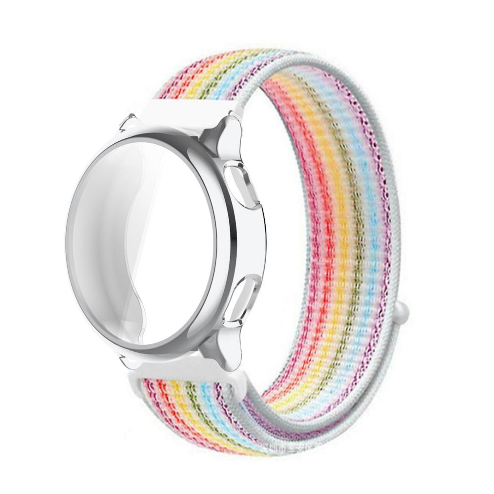 Nylonarmband für Garmin Vivoactive 6 Active6 Schutzhülle + Uhrenarmband Ersatzband