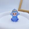 Svietiaci 3D Opičí kráľ Sun Wukong DIY Šperkové doplnky Malý darček Prívesok do auta