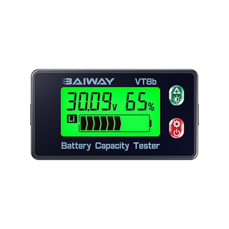 Dc 8-120V Lcd Digital Voltage Meter Battery Level Indicator Universal Battery Electric Vehicle Battery Gauge