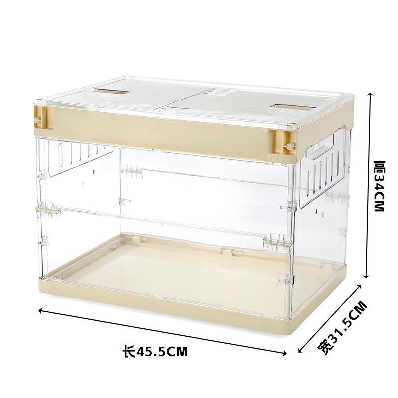 

Hamster acrylic cage transparent foldable portable anti-gnawing bear cage large space luxury hamster cage