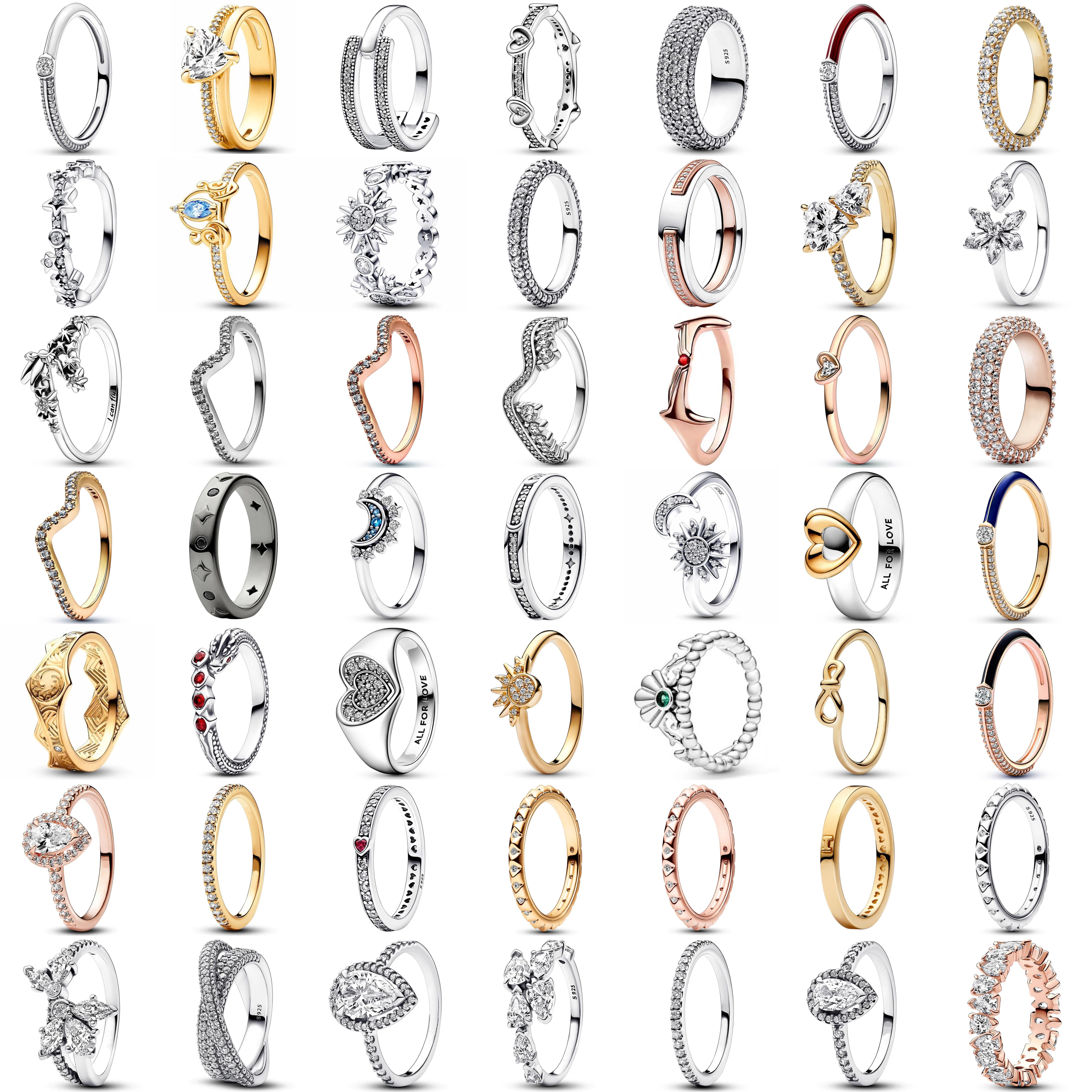 

Подлинное кольцо из стерлингового серебра 925 пробы с грушевидным ореолом и драконом, неподвластное времени, с двумя чередующимися полосами, для женщин, модные ювелирные изделия, подарок