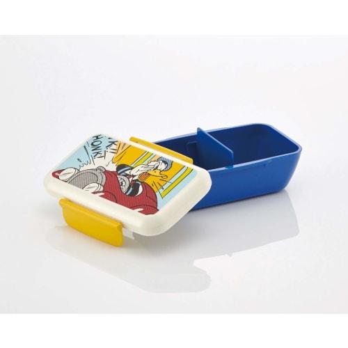 Skater Soft and Fluffy Bento Box, Stylish Donald Duck Comic Disney Lunch Box, Made In Japan, 530ml (PFTY5)