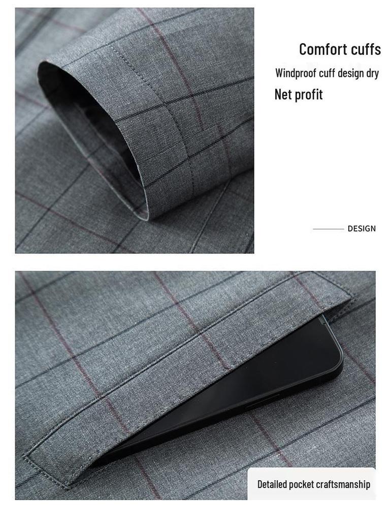 Stylová pánská klopová bunda - Podzim 2025 Business Casual Svrchní oblečení