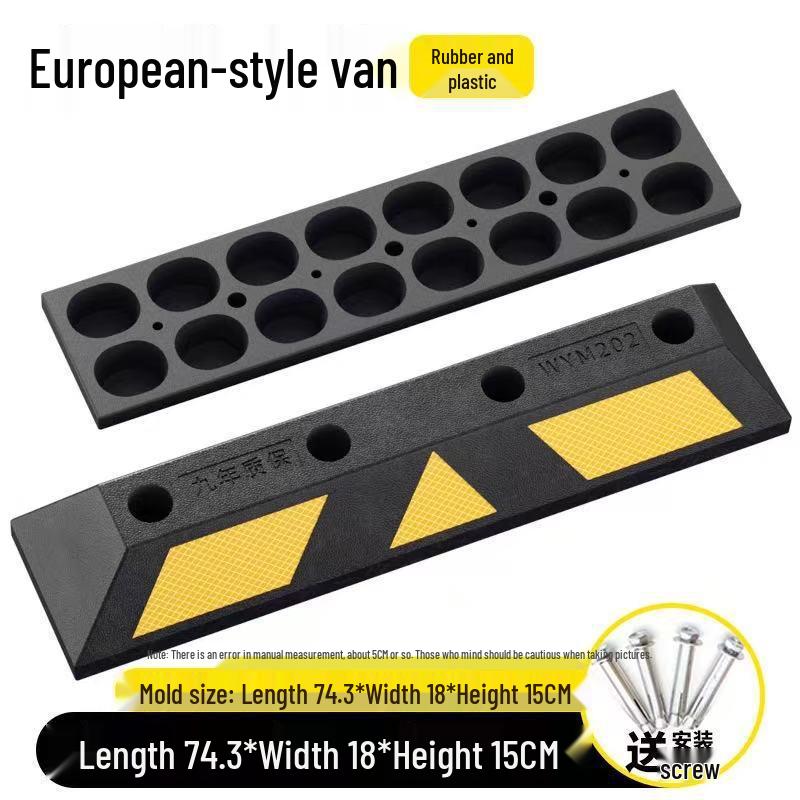 Rubber Wheel Stopper and Parking Aligner