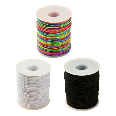 50m/tekercs Erős Rugalmas Gyöngyfűző Zsinór 1mm Nyúló Szál Zsinór Karkötő Nyaklánc DIY Ékszerkészítés Zsinórok Vonal