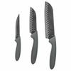 Set Of 3 Essentiel Santoku Knives