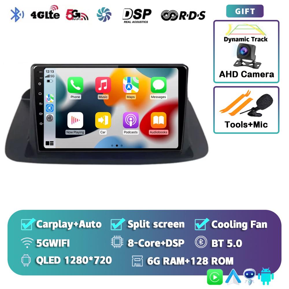 Android 14 Carplay Car Radio For Honda Accord 8 Spirior 2008-2013 GPS Multimedia Video Player Navigation GPS DSP WIFI+4G Stereo