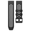 Cinturino in Silicone Traspirante Bicolore per Orologi Suunto 9/7, D5 e Spartan Sports, 24mm