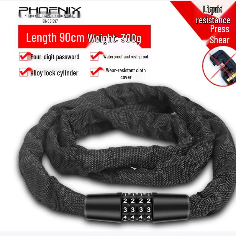 Phoenix Anti-Theft Bicycle Password Lock