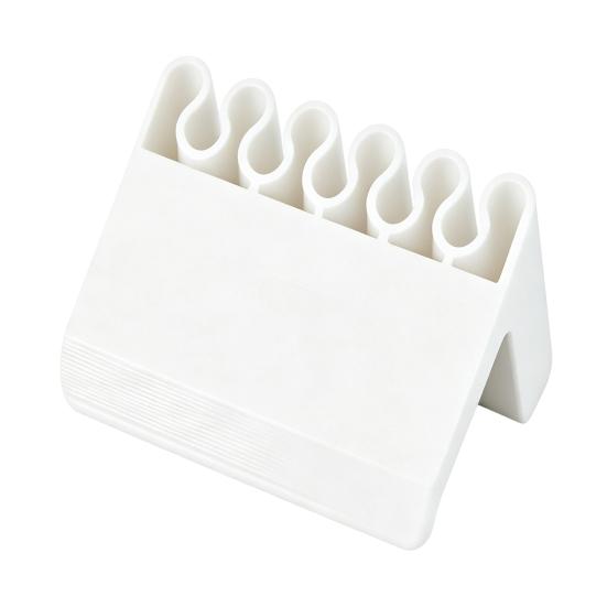 3D Printed Multi-Slot Cable Holder Desktop Cord Organizer Cord Clip with Wave-Shaped Slots