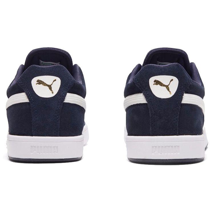 Puma Wildleder Bequem Langlebig Leicht Low-Top Sneakers Herren Sneakers Blau Weiß 356414-28