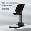 Rotating Metal Phone & Tablet Stand: Customizable, Foldable, Multi-functional Desktop Holder for TikTok Live