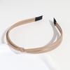 Elegant PU Leather Headband for Casual Wear Women Hairhoop Fashion Headpieces Accessories Knotted Headband Hair Decors