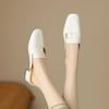 Soft-soled Bag Head Half Slippers Women's Head Shallow Mouth Women's Shoes Spring and Summer 2025 New Thick Heel Versatile Slippers Women