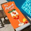 Wind A-AperoolS Orangee Art Towel Towel Soft Pool Gift For Travel Gym Shower Cool Camping Quick Dry Sports  Large Beach Towel