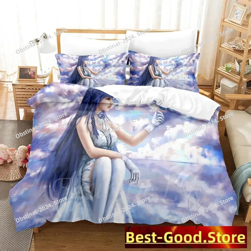 Honkai Impact 3 Bettwäscheset Einzelbett Twin Full Queen King Size Spiel Anime Bettset Aldult Kind Schlafzimmer Bettbezugsets 3D Druck 013