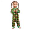 Print Cute Family Set Pajamas, Home Clothes, Family Set Long Sleeve Top Pants Set