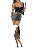 Europäische & Amerikanische Sommer Mode Sexy Elastischer Bodycon Minirock