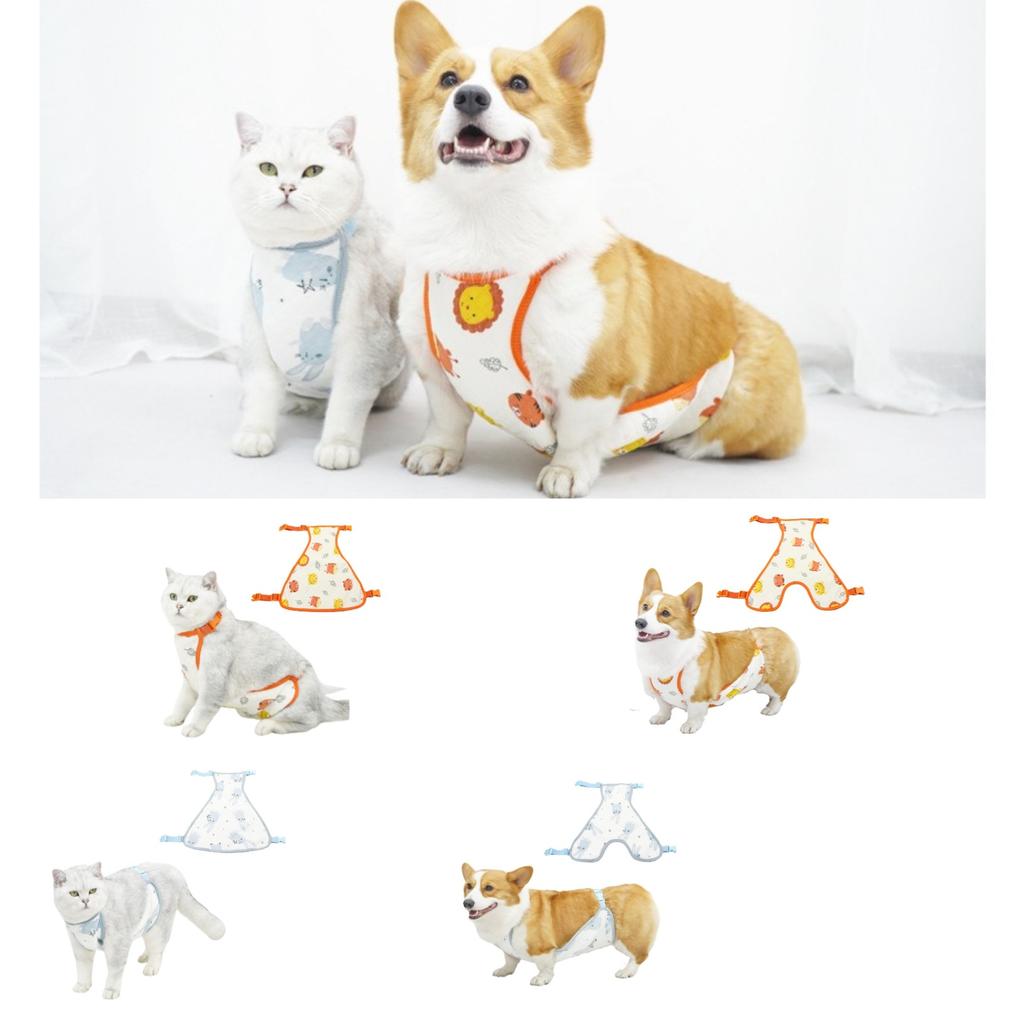 Haustier Baumwolle Bauchband: -Kalter Bauchschutz für Hund (Corgi) & – Bequeme Loungewear