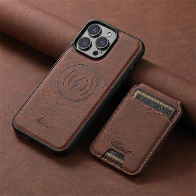 Wallet Phone Case Card Holder Leather Magnetic Pocket Cover For iPhone 12 13 14 15 16 17 Pro Max Plus Ultra Magsafe