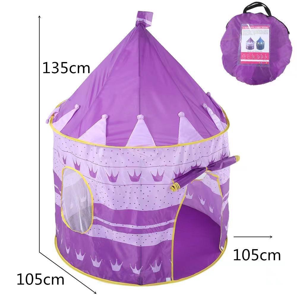 Popular Kids' Indoor Tent Playhouse: Princess & Prince Castle