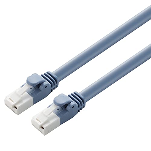ELECOM LAN Cable CAT6A 0.5m Unbreakable Connector Standard Blue LD-GPAT/BU05