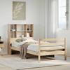 VidaXL Bunk Bed Without Mattress 100x200 Cm Solid Pine Wood, Bed, Bedroom Furniture, Bed with Storage, 3321895
