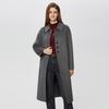Ta Tu Women's Mid-length Lapel Wool Coat