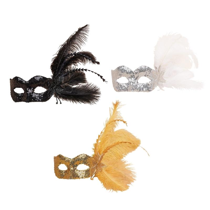 Masquerades Mask Venetians Halloween Costume Mask Mardi Gras Mask Cosplay Party Costume Props Dance Wedding Party Mask