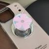 Flower Shaped Mirror  For MagSafe Magnetic Phone Holder For iPhone 16 15 14 13 Samsung Korean Cute Stand Support