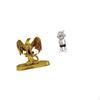 Astronaut Figurine Modern Art Sculpture Resin Statue Creative Ornament for Desk Office Dining Room
