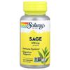Solaray Sage 285mg Veggie Capsules, 100 Count