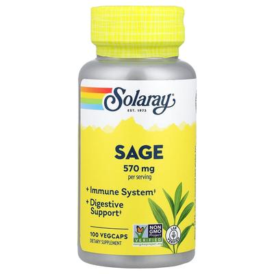 Sage 285mg Veggie Capsules, 100 Count