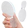 Glasfuß, Nano-Peeling für Hornhaut, Fußpflege, Fersenraspel, Bimsstein