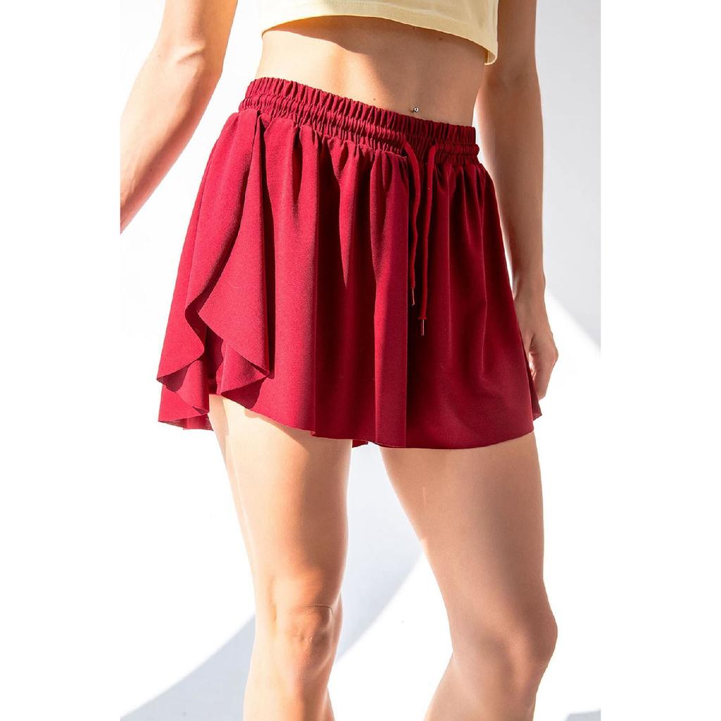 Black Loose-fit Tights Sports Shorts