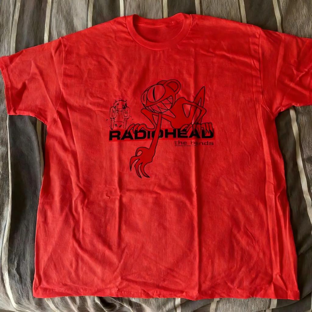 Radiohead band, The Bend album band pattern reproduction, men's and women's parent-child style children's tops