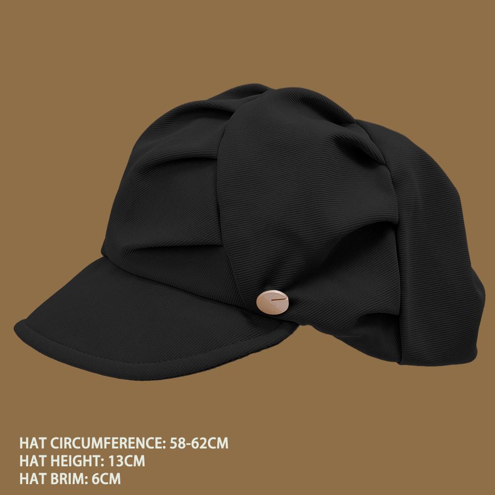 

Duck Tongue Hat Polyester Hat For Face Shape Children s Hat Beret Leisure Show Cap For Children s Fashion Casual Wear Beach 1PC чёрный
