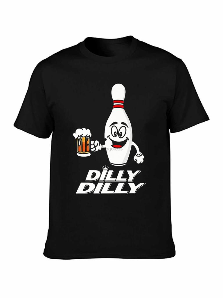 Bowling Dilly Dilly Beer Premium T Shirt Men Women For Men Oversized Tops TEE Shirt