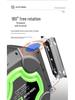 Retractable Foam Drum Hose Reel with PVC Pipe & Car Wash Water Gun