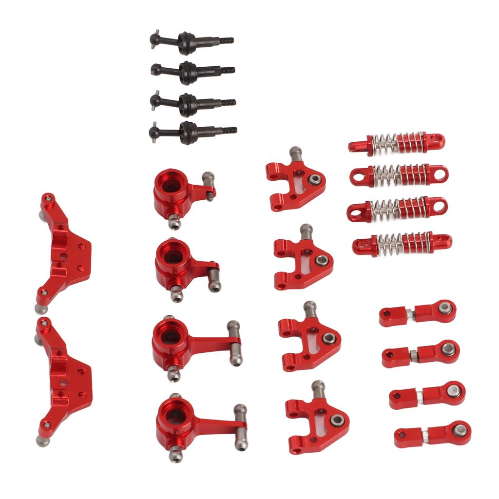 Aluminum Alloy RC Car Upgrade Parts Kit Shock Absorbers CVD Drive Shaft Front Rear Steering Cup for WLtoys K969 1 28 RC