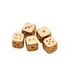 Solid Brass Numbered Dice - Creative Anti-Fall Game Accessory